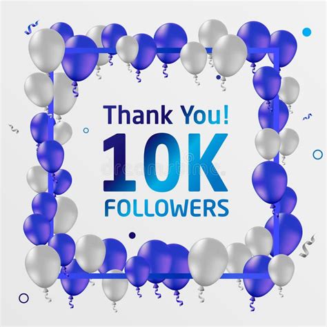 Thank You Followers Or Subscribers 10k Or Ten Thousand Online Social