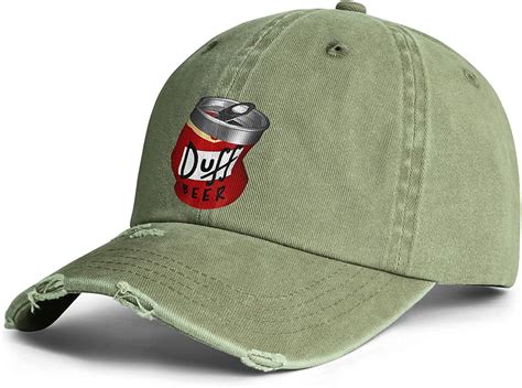 Drtgrhbfg Duff Beer Logo Adjustable Baseball Cap Cowboy