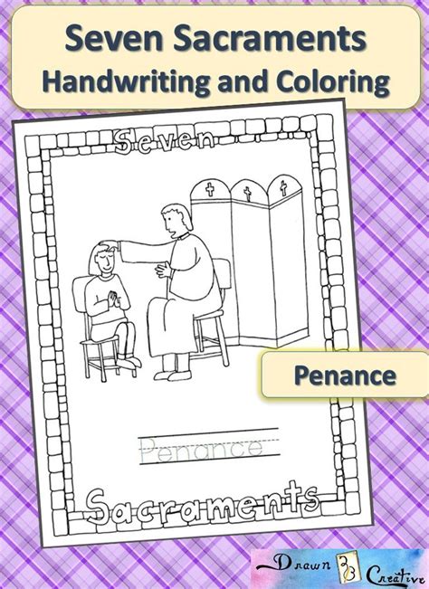 Coloring pages of 7 sacraments the coloring page have been around for several years but the possibly changing modern technology that many of us are so in amazement of it will be the substantial technical online games. Seven Sacraments Handwriting and Coloring- Penance ...