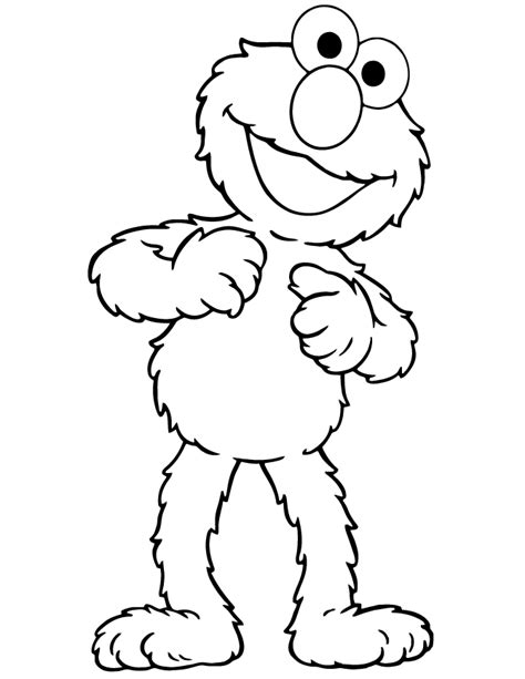 Elmo Coloring Pages Coloring Home