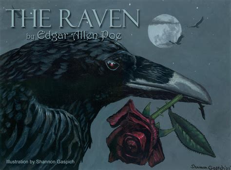 The Raven Edgar Allen Poe By Shannon Gaspich 1981 On DeviantArt