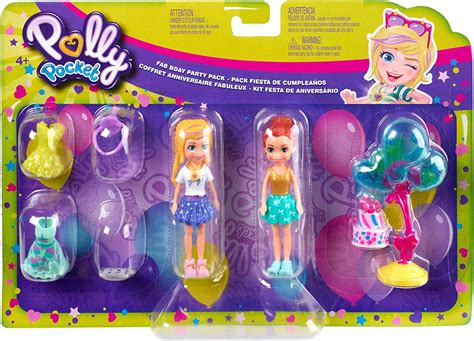 Polly Pocket Fab Bday Party Pack Mattel Toys Toywiz
