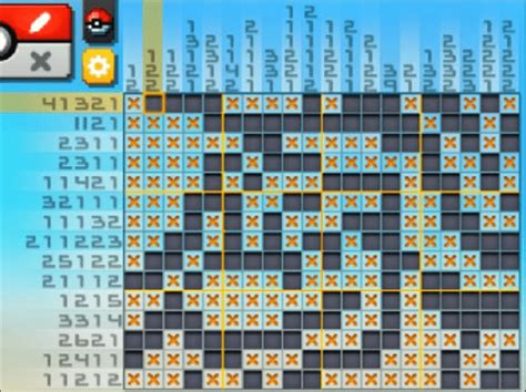 alt world area 21 stage 4 a21 04 mega blastoise pokemon picross solutions