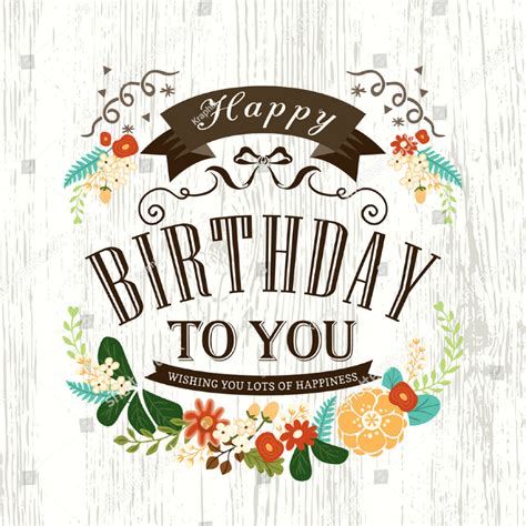 9 Floral Birthday Card Designs And Templates Psd Ai