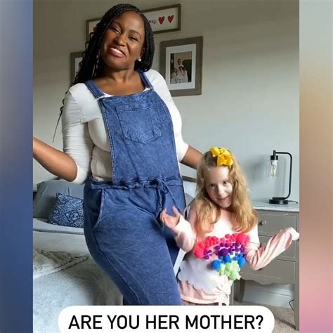black mom and white daughter address strangers comments in viral video good morning america