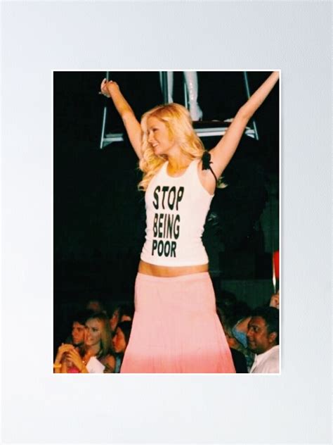Stop Being Poor Poster For Sale By Muybonita Redbubble
