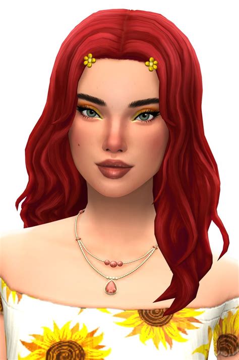 Sims 4 Mmcc Hair By Greenllamas Greenllamas Tumbl