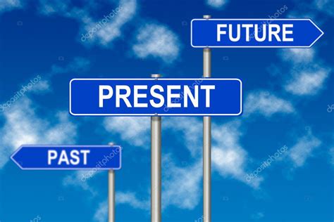 Past Present Future Sign — Stock Photo © Doomu 10540365