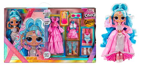 Buy Lol Surprise Omg Queens Fashion Doll Splash Beauty With 125 Looks To Mix And Match