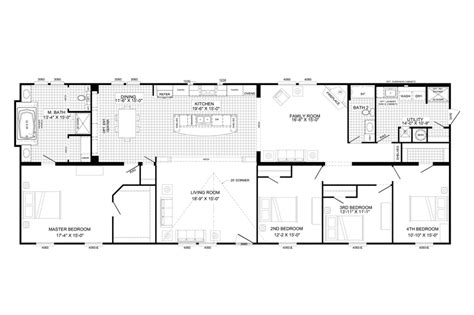 4 Bedroom Modular Home Floor Plans House Decor Concept Ideas