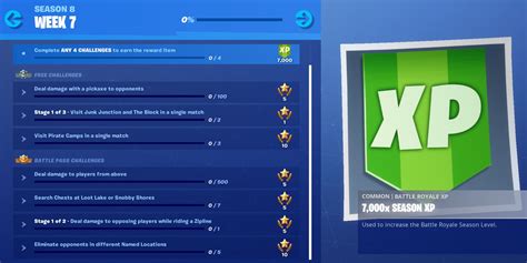 Fortnite Season 8 Week 7 Challenges Fortnite Insider