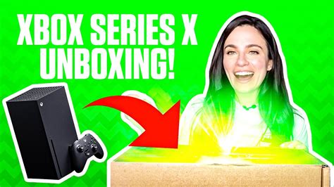 Xbox Series X Official Unboxing Youtube