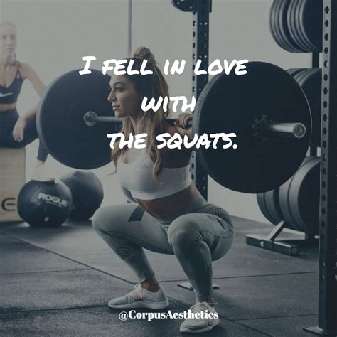 I Fell In Love With The Squats Fitness Motivational Quote In 2021 Fitness Motivation Quotes