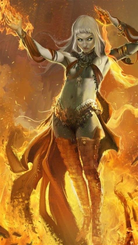 Pin By Badsport On Flame On Fantasy Women Concept Art Characters