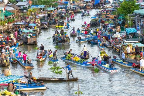 Less Touristy Floating Markets In Mekong Delta Eviva Tour