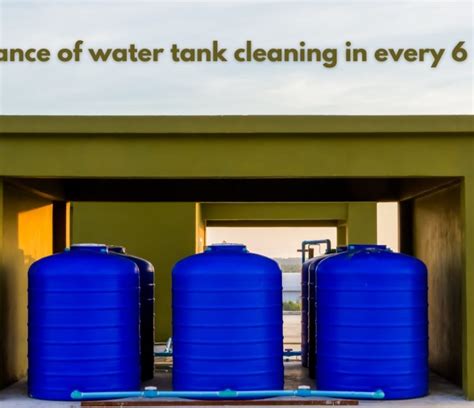 Water Tank Cleaning And Disinfection Water Tanks Friendly Care