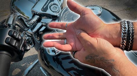 Why Do My HANDS GO NUMB When I Ride My MOTORCYCLE Prevent Repetitive Strain Injury YouTube