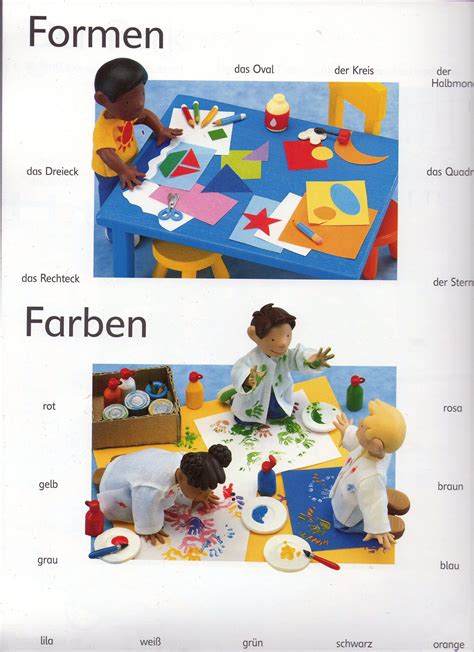 Cahier De Vocabulaire En Allemand Pour Les Enfants Allemand