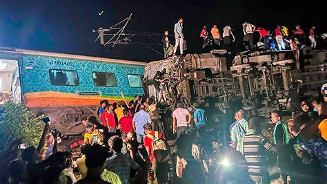 india rail crash train death toll rises to 120 world news sky news
