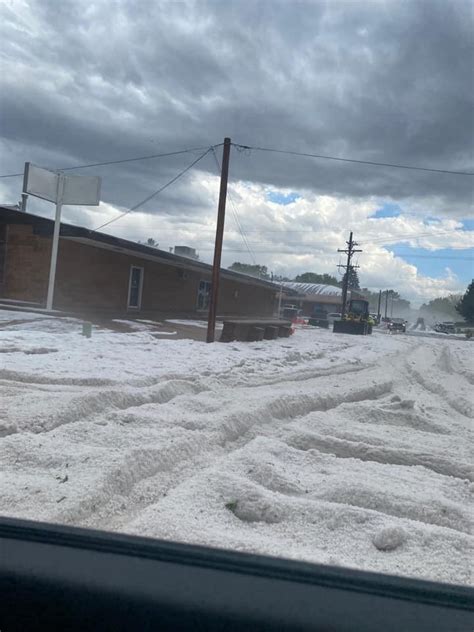 Sights And Sounds Severe Storms Bring Hail Heavy Rain Panhandle