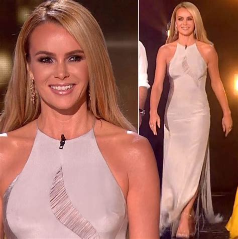 Amanda Holdens Cleavage Takes Over Britains Got Talent As She Stuns