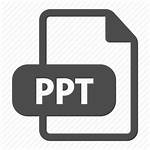 Powerpoint Ppt Icon Document Extension Format Icons