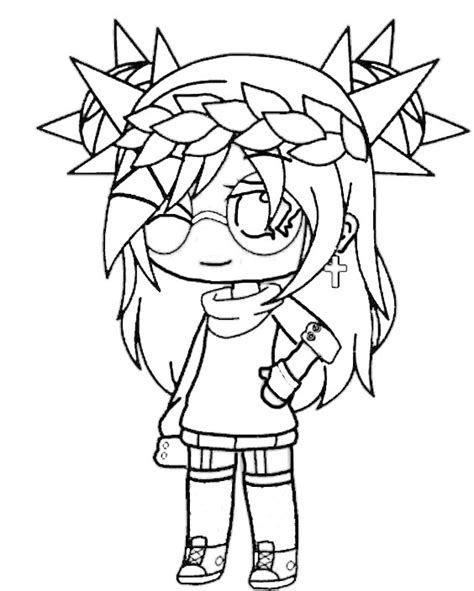 Cute chibi coloring pages free coloring pages for kids 27. Gacha life coloring pages