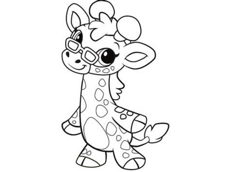 Download Get This Cute Giraffe Coloring Pages 66318