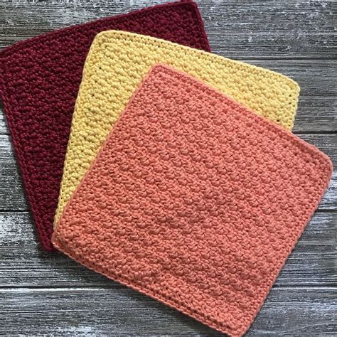 15 Crochet Dishcloth Patterns