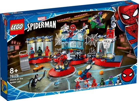 Lego Marvel 76175 Attack On The Spider Lair Build And Play Australia