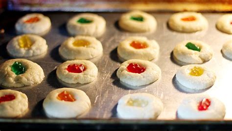 Gummy Bear Thumbprint Cookies Recipe Bear Recipes Thumbprint