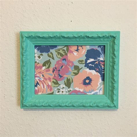 Picture Frame Upcycled Handpainted Seafoam Green 5x7 Photo Etsy