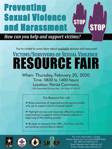 Hrc To Host Victims Survivors Of Sexual Violence Resource Fair Feb 20 Article The United