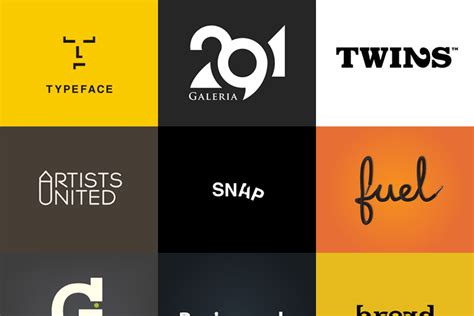 Simple Typography Logos