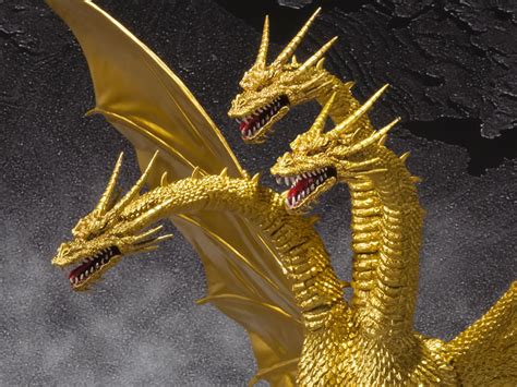 Godzilla Shmonsterarts King Ghidorah Special Color Version