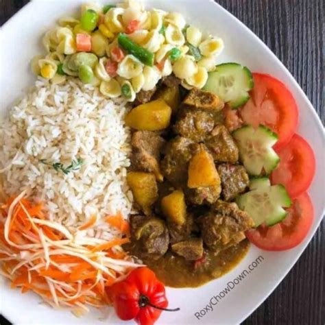 Delicious Jamaican Curry Goat Recipe With Video Roxy Chow Down