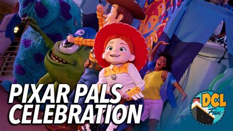 Pixar Pals Celebration From Pixar Day At Sea Aboard Disney Cruise Lines