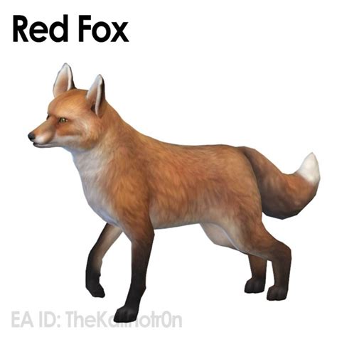 King Cheetah Lynx Cat Meerkat And Red Fox At Kalino Sims 4 Updates