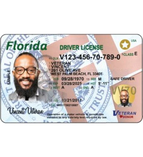 Florida Drivers License New Enhanced