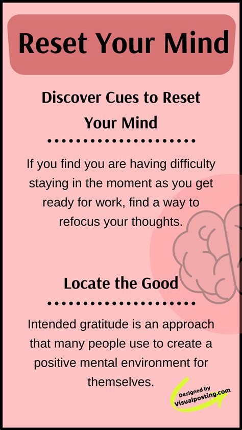 Reset Your Mind Self Care