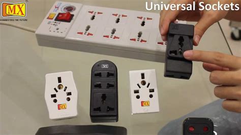 The 3 pin plug is to the upper left of the 24 pin. Multi Socket Adaptor with Universal Sockets Surge protector with Fuse - Travel Adapter - YouTube