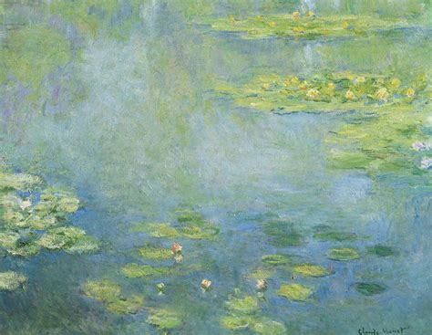 Waterlilies Painting By Claude Monet Fine Art America