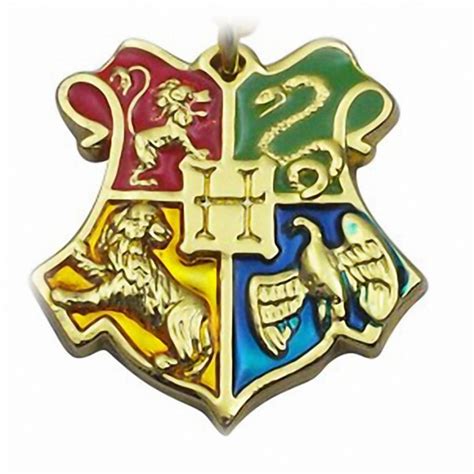 Hogwarts Pendant House Colors Gryffindor Slytherin Ravenclaw Hufflepuff