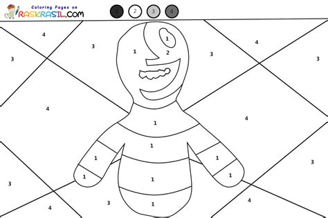 Roblox Doors Color By Numbers Coloring Pages