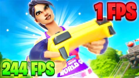 I Lowered My Fps After Every Kill In Fortnite Youtube
