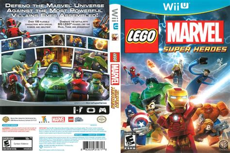 Lego Marvel Super Heroes 2013 Wii U Cover Dvdcovercom