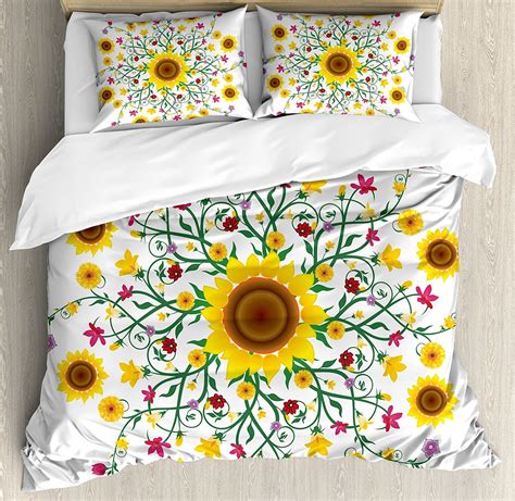 Yellow Floral Bedding At Floral Bedding Floral