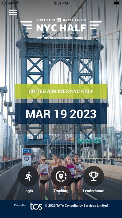 2023 united airlines nyc half app download
