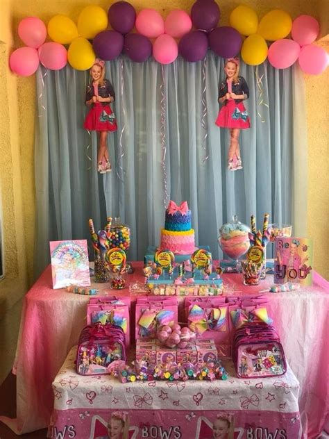 Jojo Siwa Birthday Decoration Ideas ~ Jojo Siwa Theme Party Wilsamusti