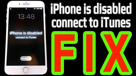 Iphone Is Disabled Connect To Itunes Fix Unlock For Free Youtube